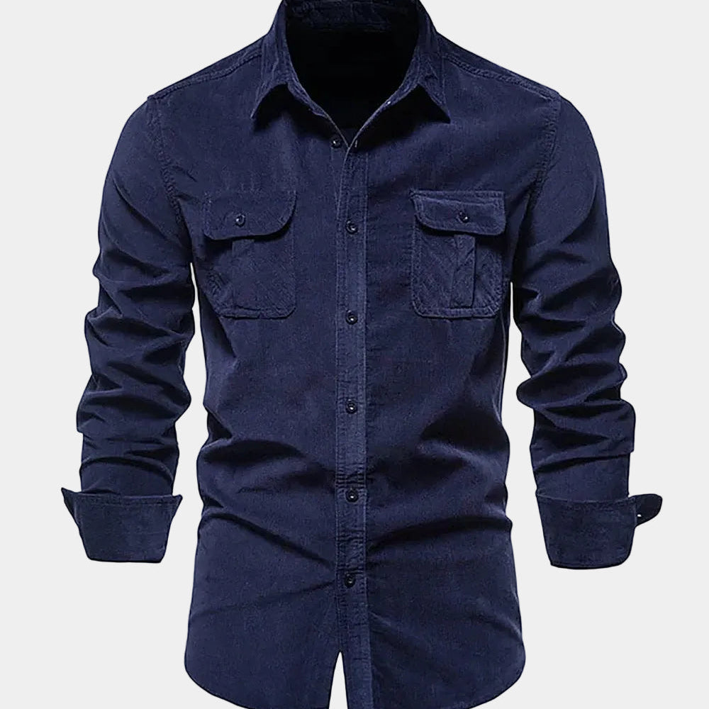Men's Utility Button-Up Shirt