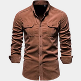 Men's Utility Button-Up Shirt