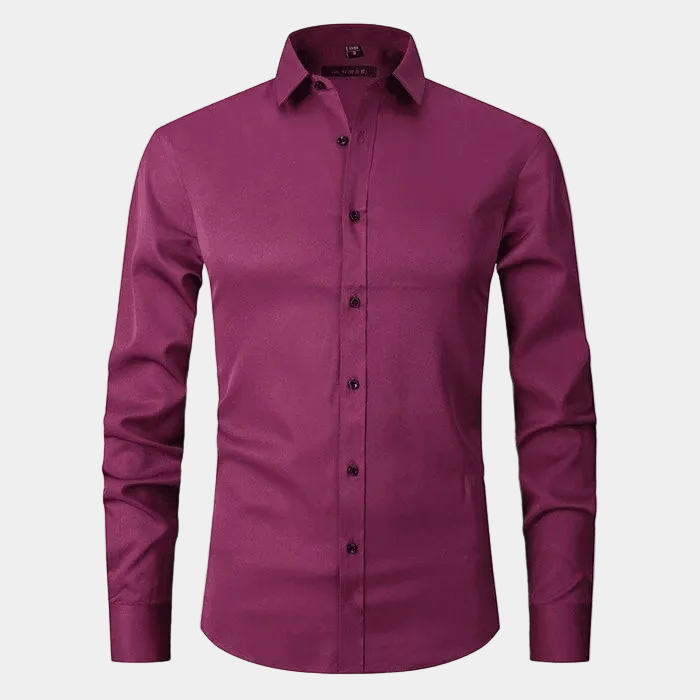 Men's Slim Fit Dress Shirt