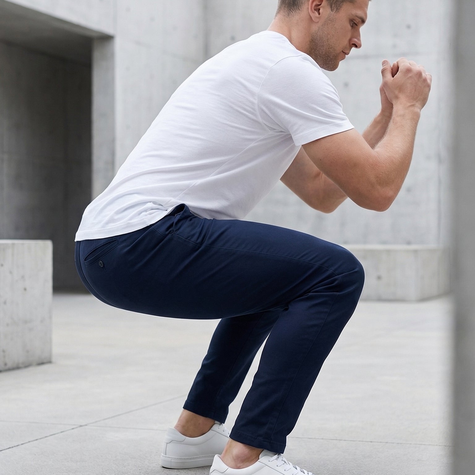Men's Slim Fit Stretch Performance Pants