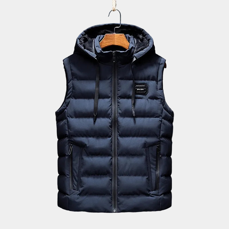 Men's Hooded Puffer Vest