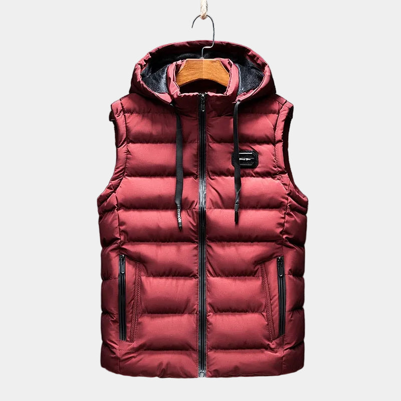 Men's Hooded Puffer Vest