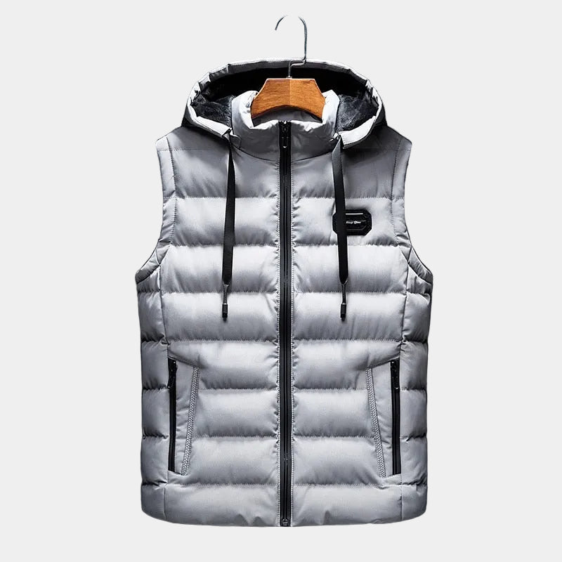 Men's Hooded Puffer Vest