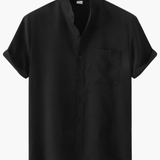 Men's V-Neck Shirt and Pants Set