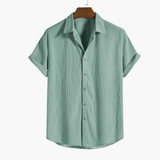 Men's Short Sleeve Shirt and Shorts Set
