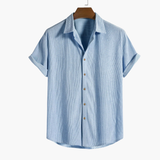 Men's Short Sleeve Shirt and Shorts Set