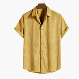 Men's Short Sleeve Shirt and Shorts Set