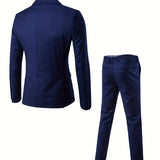 Men's Tailored Business Suit