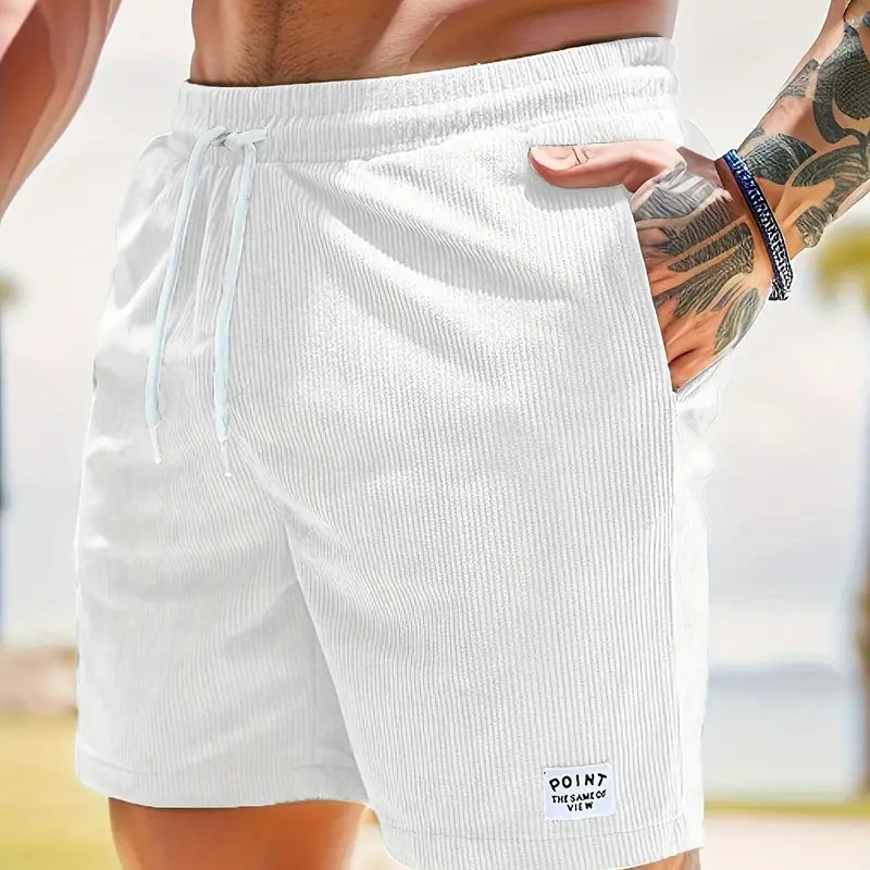 Men's Drawstring Casual Shorts