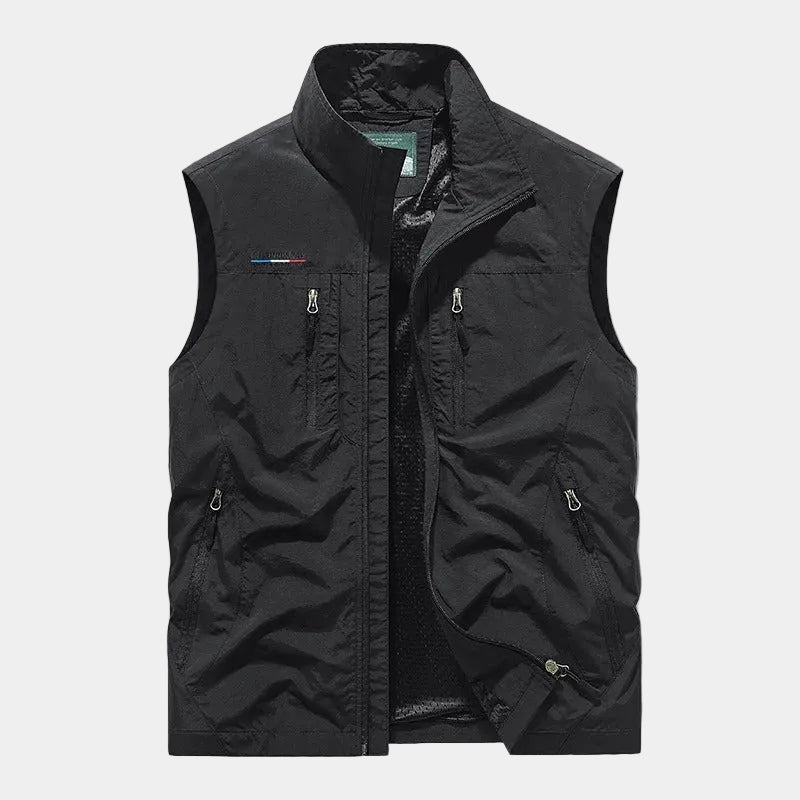 Men's Utility Zip Front Vest