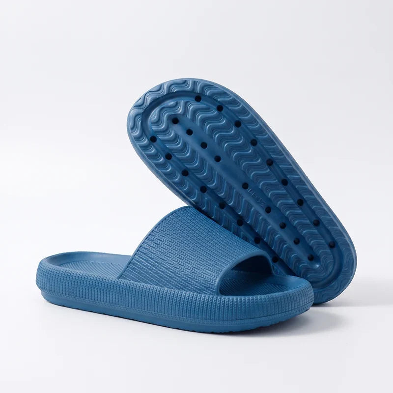 Women's Wide-Fit Cushioned EVA Comfort Slides