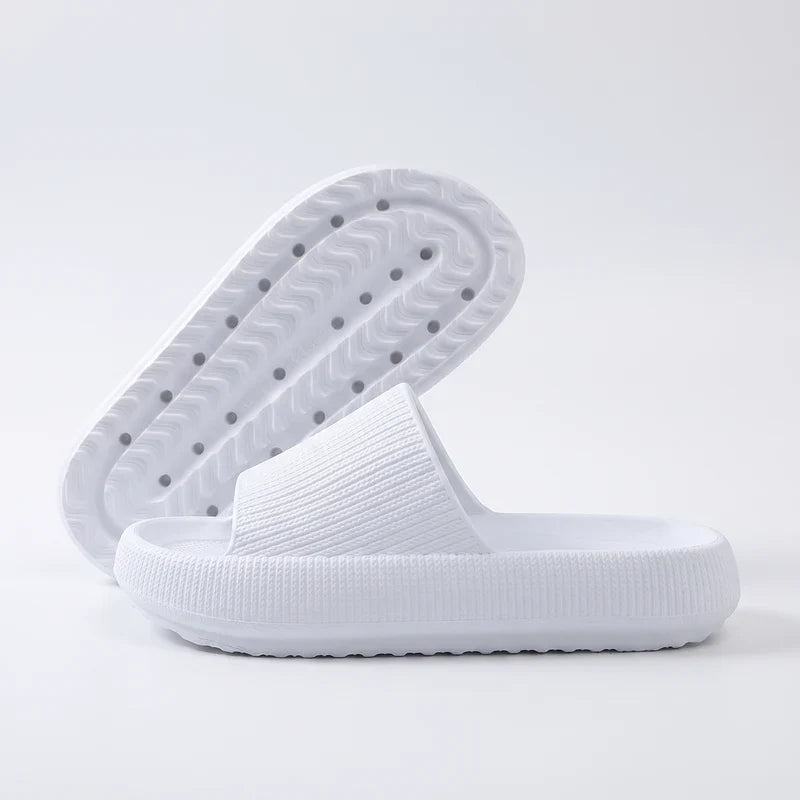 Women's Wide-Fit Cushioned EVA Comfort Slides