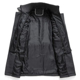 Men's Longline Button-Front Autumn Winter Jacket