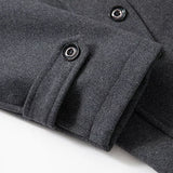 Men's Longline Button-Front Autumn Winter Jacket