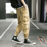 Men's Green Cargo Trousers