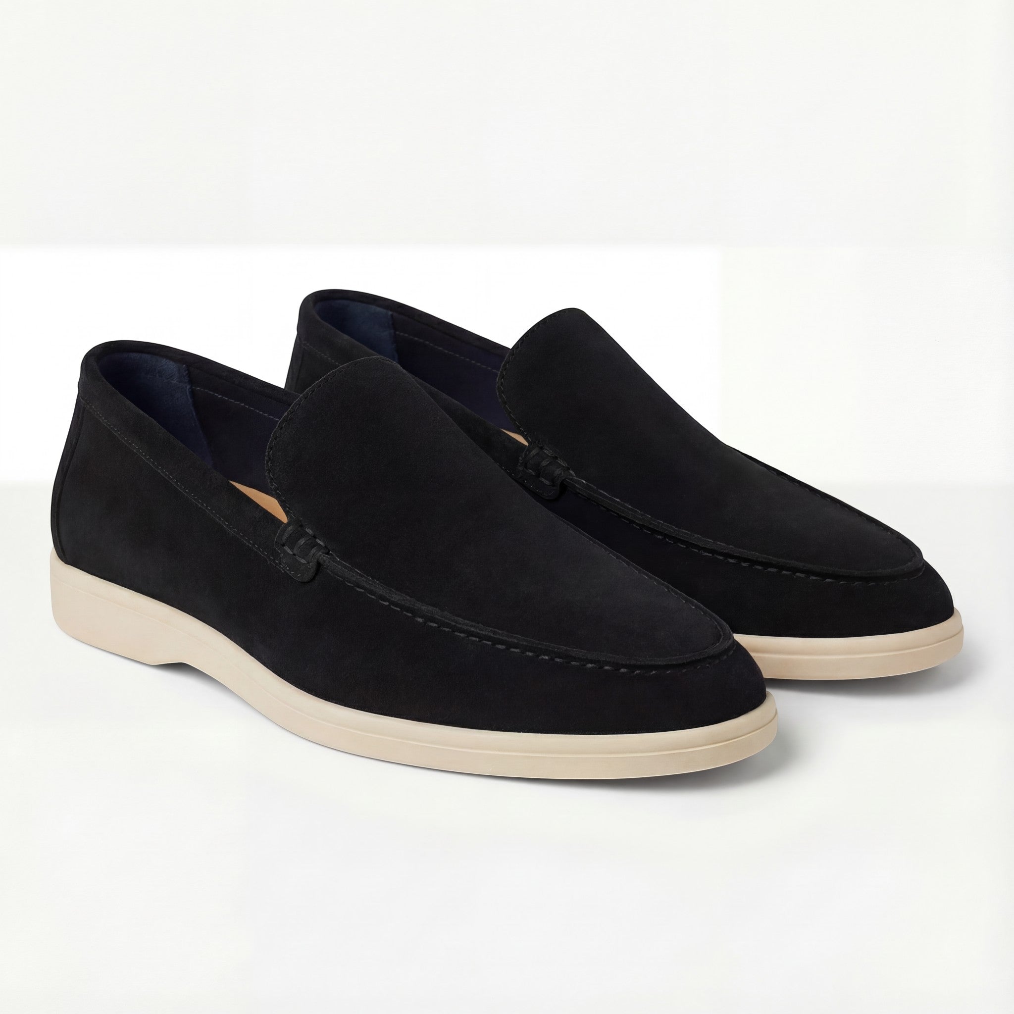 Suede moccasins - Riviera slip-ons
