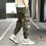 Men's Green Cargo Trousers