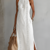 Women's White Midi Dress