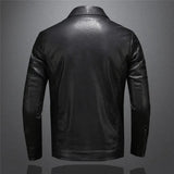 Men's Leather Jacket - Timeless Black Style