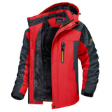 Men's Waterproof Fleece-Lined Winter Jacket