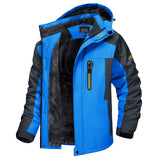 Men's Waterproof Fleece-Lined Winter Jacket