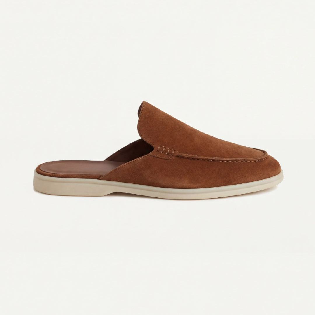 Men's Suede Slip-On Mules