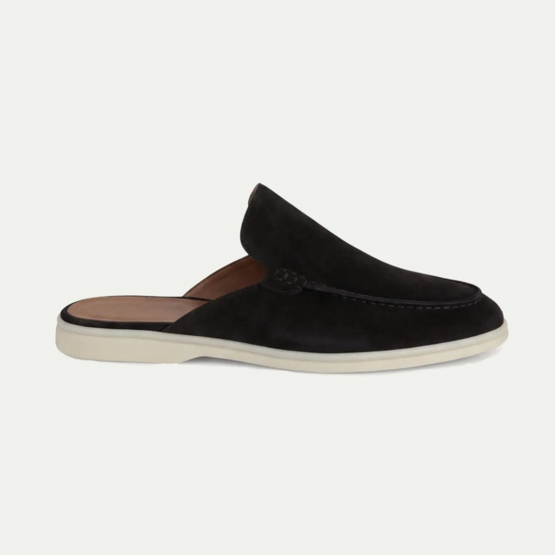 Men's Suede Slip-On Mules
