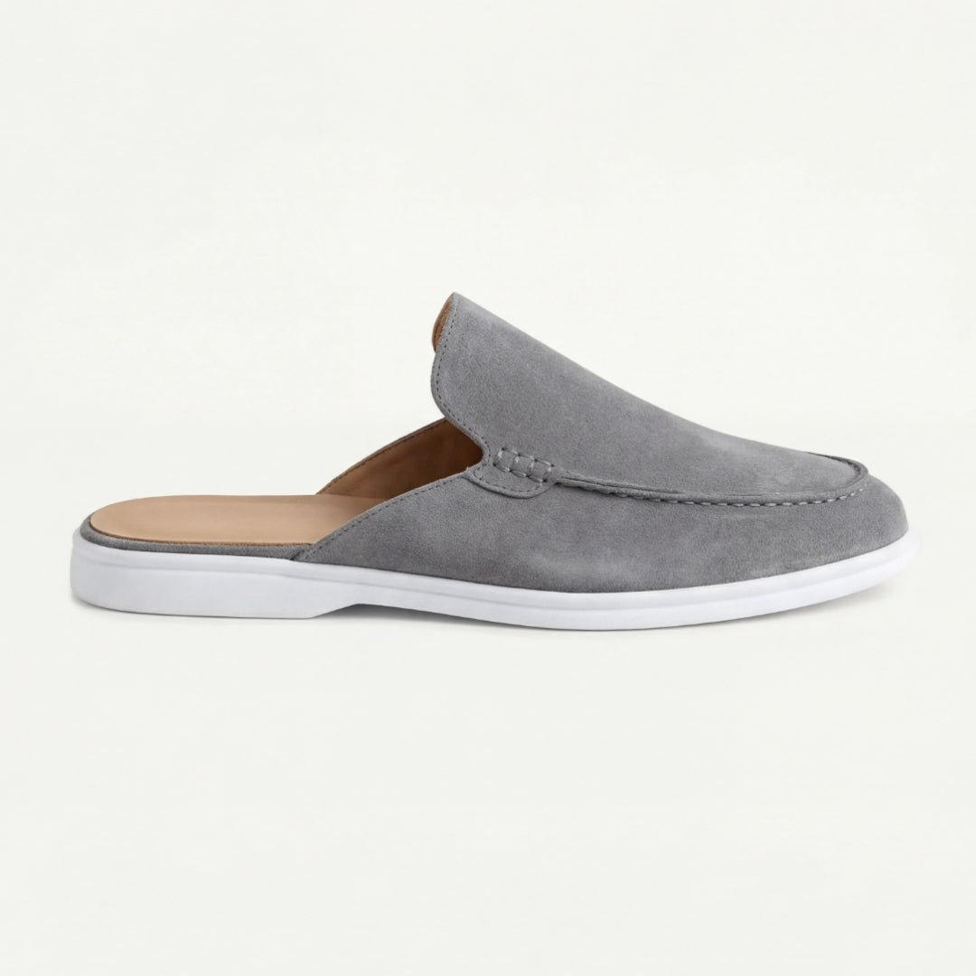 Men's Suede Slip-On Mules