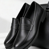 Men's Leather-Style Penny Loafers
