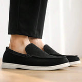 Men's Suede-Style Slip-On Loafers