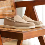 Men's Suede-Style Slip-On Loafers