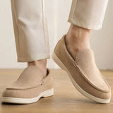 Men's Suede-Style Slip-On Loafers