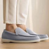 Men's Suede-Style Slip-On Loafers