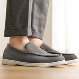 Men's Suede-Style Slip-On Loafers