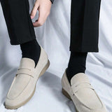 Men's Leather-Style Penny Loafers