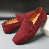 Men's Suede Driving Loafers