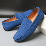 Men's Suede Driving Loafers