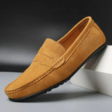 Men's Suede-Style Penny Loafers
