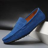 Men's Suede-Style Penny Loafers
