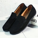 Men's Suede Driving Loafers