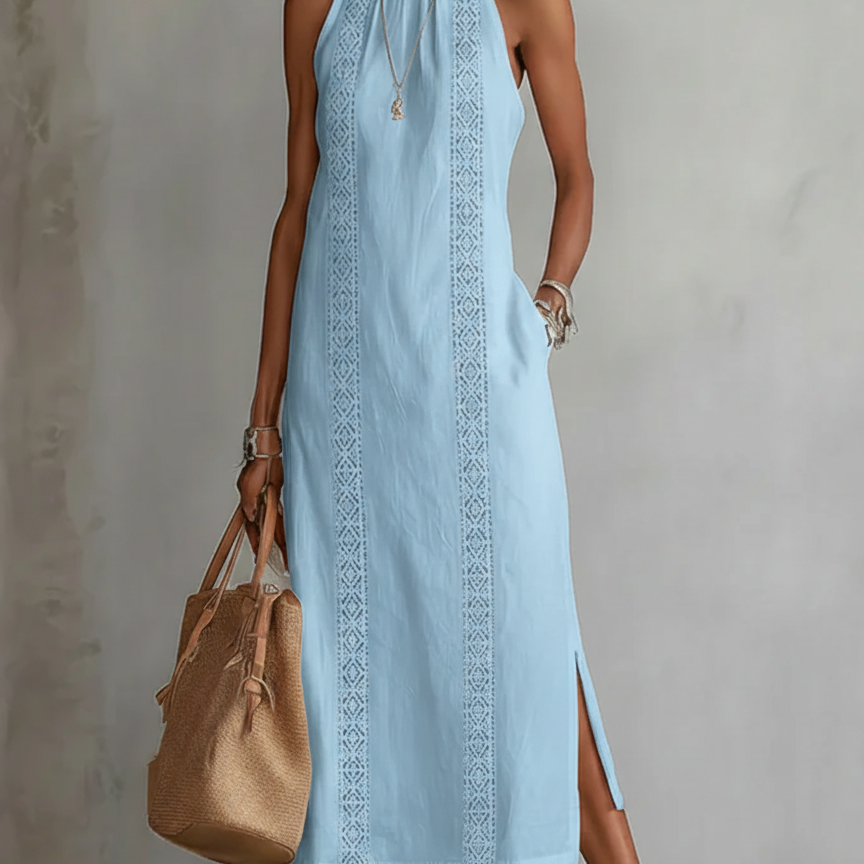 Women's White Midi Dress