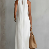 Women's White Midi Dress