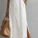 Women's White Midi Dress