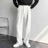Men's Straight Leg Tailored Trousers