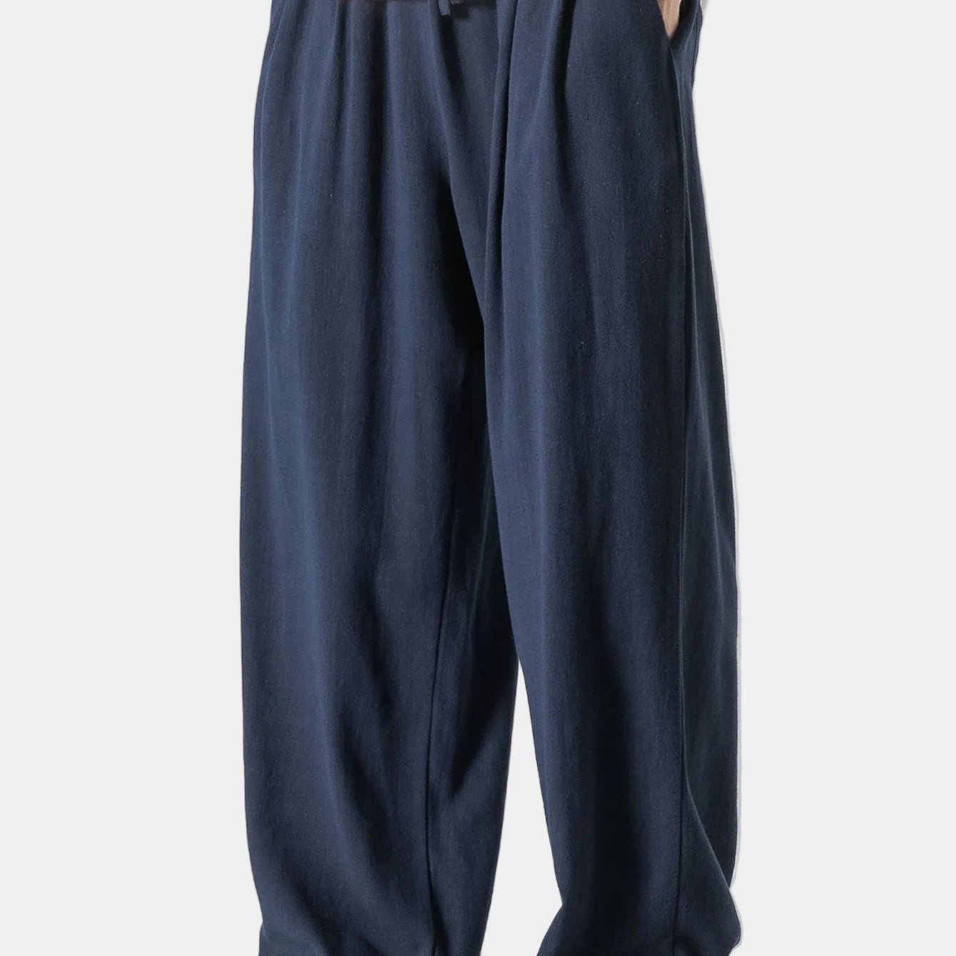 Men's Pleated Wide Leg Trousers