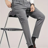 Men's Slim Fit Tailored Trousers