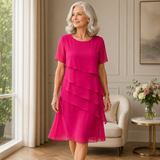 Women's Elegant Navy Dress