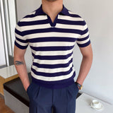 Men's Knit Polo Shirt