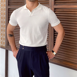 Men's Knit Polo Shirt