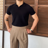 Men's Knit Polo Shirt